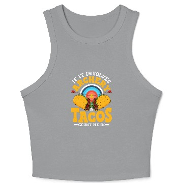 Discover If It Involves Archery Tacos Count Me In Archer targets Bow Crop Tank Top