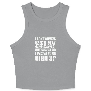 Discover Rock Climbing 2 Crop Tank Top