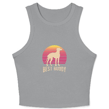 Discover Rhodesian Ridgeback Dog Breed 54 Crop Tank Top