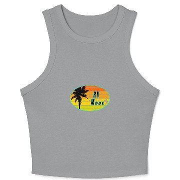 Discover Rv and Camping Mode Crop Tank Top