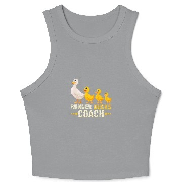 Discover Running Ducks Runner Ducks Coachs Duck Farmer Duck Breeding Crop Tank Top