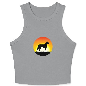 Discover Rhodesian Ridgeback Dog Breed 53 Crop Tank Top