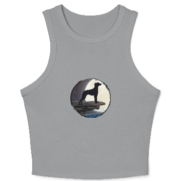 Discover Rhodesian Ridgeback Dog Breed 32 Crop Tank Top