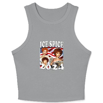 Discover Vintage Ice Spice 2024 Crop Tank Top