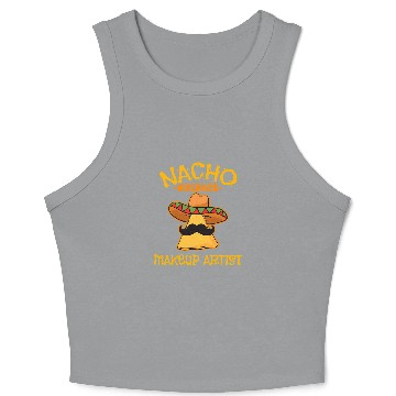 Discover Nacho Average Makeup Artist Cinco de Mayo Fiesta Crop Tank Top