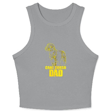 Discover Italian Dog Pet Cane Corso 4 Crop Tank Top