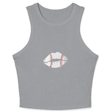 Discover There Is No Crying In Baseball Baseball Player Crop Tank Top