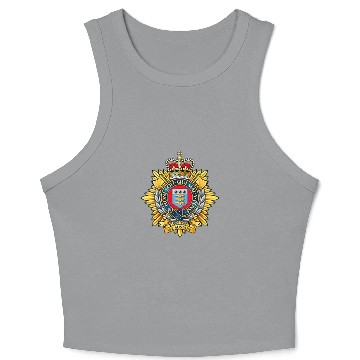 Discover Royal Logistic Corps Capbadge RLC Crop Tank Top