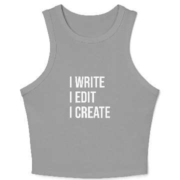 Discover Journalist Meme Quote 217 Crop Tank Top