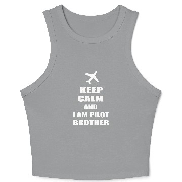 Discover Airlines pilot funny 1 Crop Tank Top