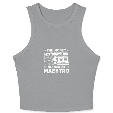 Discover The Money Management Maestro Crop Tank Top