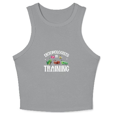 Discover Insect Bug Entomology Future Entomologist Crop Tank Top