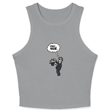 Discover Magician Magic Mage Wizard Supernatural Witch Crop Tank Top