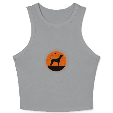 Discover German Shorthaired Pointer GSP Dog Breed 73 Crop Tank Top