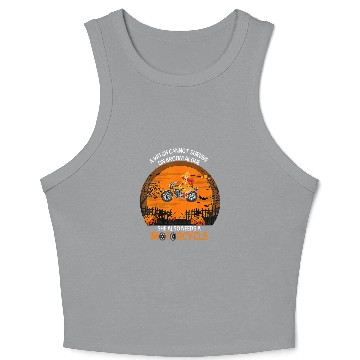 Discover Witch Cant Survive On Broom Alone She Needs A Motorcycle Crop Tank Top
