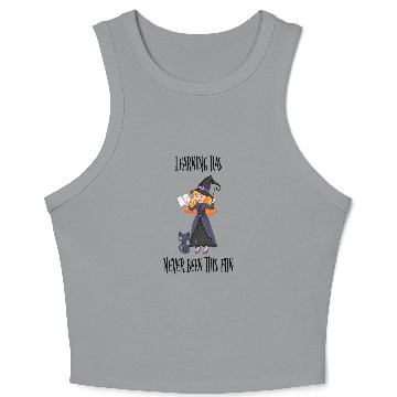 Discover Witch 2Learning Has Never Been This Fun 2Magician 2School Crop Tank Top
