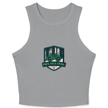 Discover Pigs Tale Trail Devou Park Kentucky Crop Tank Top