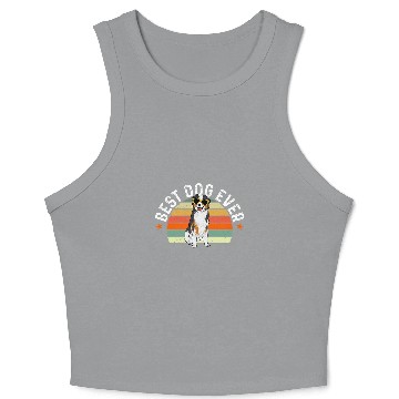 Discover Mini Aussie bests Dog Ever Miniature Australian Shepherd Crop Tank Top