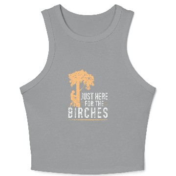 Discover Arborist Chainsaw Birches Tree Surgeon Arboriculturist Crop Tank Top