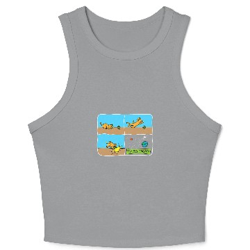Discover Physics Teacher Physical Science Professor Cat Owner Crop Tank Top