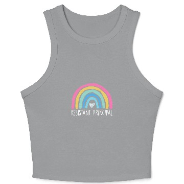 Discover Assistant Principal School Principal Worker Appreciation 2 Crop Tank Top