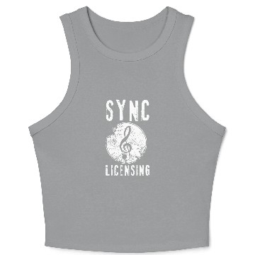 Discover Sync Licensing Music Producer Crop Tank Top