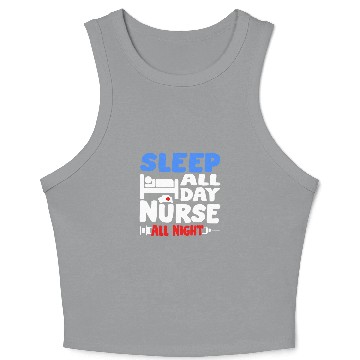 Discover Funny Night Shift Today Is Yesterday Nightshift Crop Tank Top