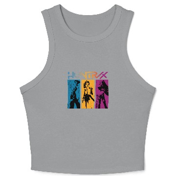 Discover Huntrix Kpop Vintage 3D Crop Tank Top