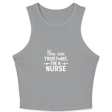 Discover Funny nurses Ladies Nursing Student Registered nurses Crop Tank Top