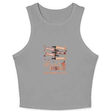 Discover English Language Learner Teacher Black History Month Crop Tank Top