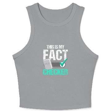 Discover This Is My Fact Checker Bible Study Christian 1 Crop Tank Top