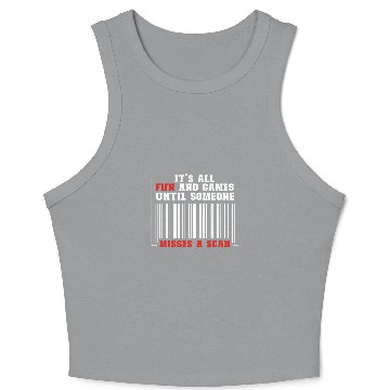 Discover Cool Postal Worker Design For Men Women Postal Mail Office Crop Tank Top