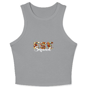 Discover Teaching Squad Exceptional Student Education ESE Teacher 1 Crop Tank Top