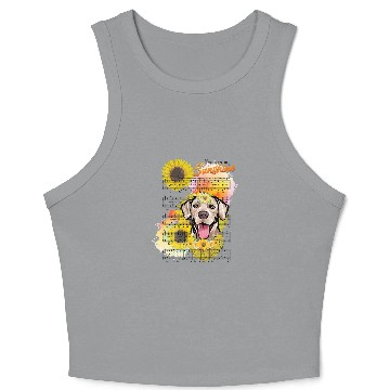 Discover Rhodesian Ridgeback You Are My Sunshine Crop Tank Top
