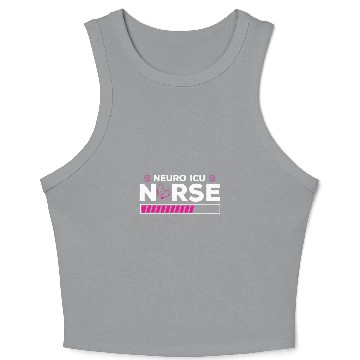 Discover Future Neuro ICU nurses Intensive Care Unit Nursing Student Crop Tank Top