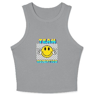 Discover Team Reception Back to School Student Teacher Cool Crop Tank Top