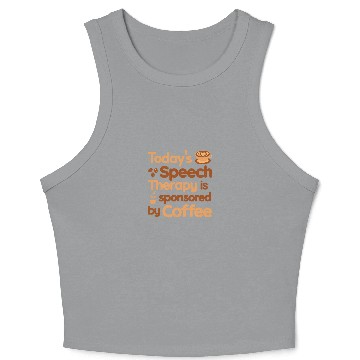 Discover Speech Therapist SLP Speech Language Pathologist Therapy Crop Tank Top