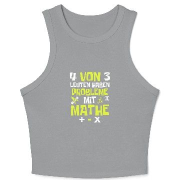 Discover Maths Maths Funny Maths Teacher School University Crop Tank Top