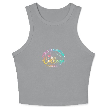 Discover First Generation College Student FirstGen College Graduate 1 Crop Tank Top