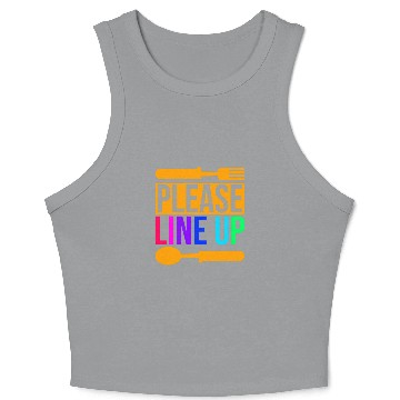 Discover Cafeteria Worker And Lunch Aide Crop Tank Top