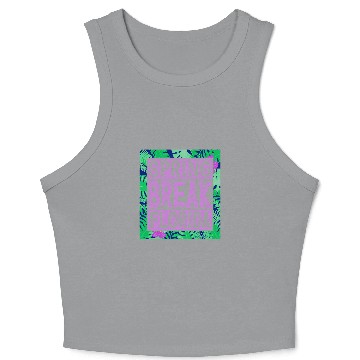Discover Spring Break Senior Class Student School Trip Florida Beach 4 Crop Tank Top
