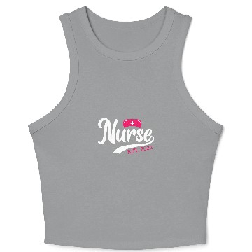 Discover Graduation nurses est Nursing Student Graduate 22 Crop Tank Top