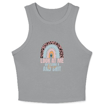 Discover Look At Me Becoming A nurses Shit Crop Tank Top