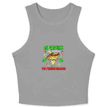 Discover Mexican Nacho Average Veterinarian Crop Tank Top