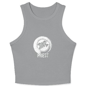Discover Wow Priest Role Playing Gamer 1 Crop Tank Top