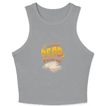 Discover Reading Book Lover Literature Bookworm Librarian Reader Crop Tank Top