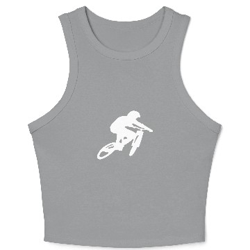 Discover Mountain Bike Bmx Team Crop Tank Top