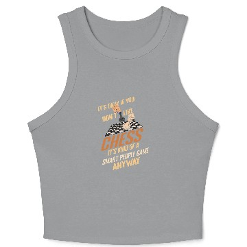 Discover Grandmaster Chess Player Chess Lover Board Game Fan Crop Tank Top