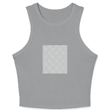 Discover Checkered Checkerboard Sample Quadratic Geometric Designs Crop Tank Top