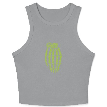 Discover BREAKING BAD Jesse Pinkman Neon Skeleton Crop Tank Top